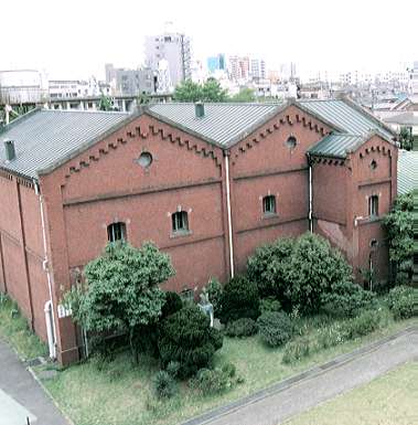 Photograph of formerly known as the brewing factory of NRIB