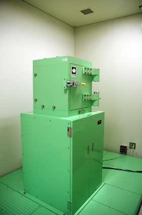 Photo, Ge gamma-ray spectrometer