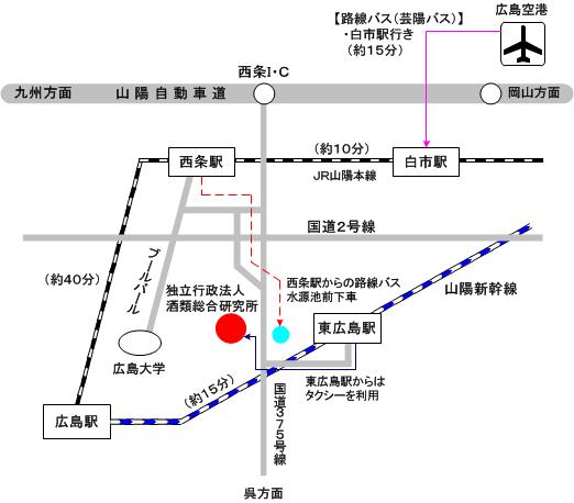 交通案内図