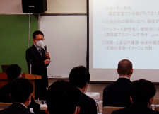 3月14日講義(清酒)の様子
